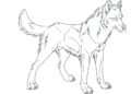 Realistic Wolf Coloring Pages For Children
