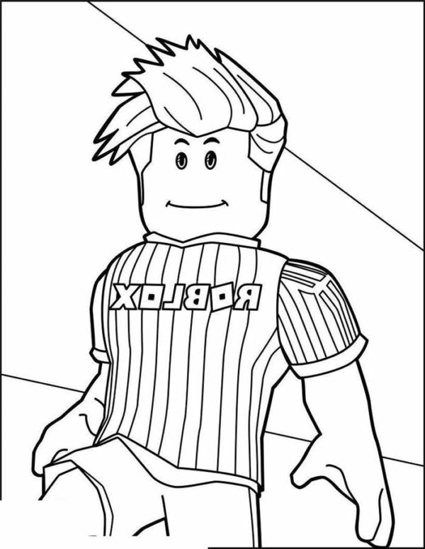 16 ROBLOX Coloring Pages For Children - Visual Arts Ideas