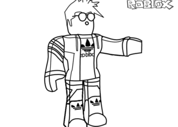 16 ROBLOX Coloring Pages For Children - Visual Arts Ideas