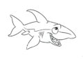 Shark Coloring Pages Image