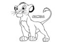 Simba Lion King Coloring Pages For Kids
