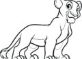 Simba Lion King Coloring Pages Picture