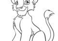 Simba Lion King Coloring Pages Simba