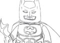 Small Batman Coloring Pages Lego