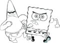 Spongebob and Patrick Coloring Pages