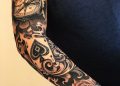 Ace of Spades Tattoo Design on Full Sleeve