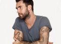 Adam Levine Tattoo on Full Sleeve