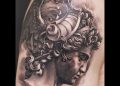 Athena Tattoo Ideas on Shoulder