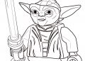 Baby Yoda Coloring Page Picture