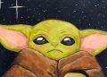 Baby Yoda Painting Ideas