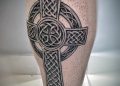 Celtic Knot Tattoo Ideas on Leg
