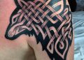 Celtic Knot Tattoo Wolf For Men