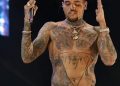 Chris Brown Tattoo Design on Full Body