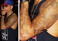 Chris Brown Tattoo on Left Hand