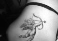 Cupid Tattoo Design on Shoulder