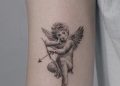 Cupid Tattoo Ideas on Hand