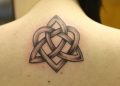 Easy Celtic Knot Tattoo on Back