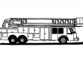 Fire Truck Coloring Page Free