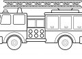Fire Truck Coloring Page Images