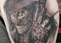Freddy Krueger Tattoo Ideas on Upper Hand