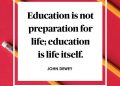 International Day of Education Quotes about Education is Life