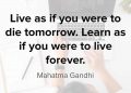 International Day of Education Quotes by Mahatma Gandhi