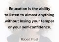 International Day of Education Quotes by Robert Frost