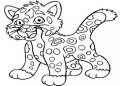 Kid Cheetah Coloring Pages
