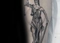 Lady Justice Tattoo Design Images