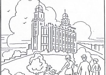 Lds Temple Coloring Pages For Kids - Visual Arts Ideas