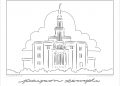 Lds Temple Coloring Pages Ideas