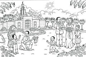 Lds Temple Coloring Pages For Kids - Visual Arts Ideas