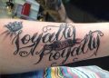 Loyalty Tattoo Design on Hand