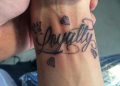 Loyalty Tattoo Writing Images