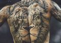 Memphis Depay Tattoo Lion