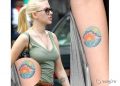 Scarlett Johansson Tattoo on Hand