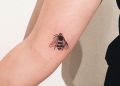 Small Bee Tattoo Ideas