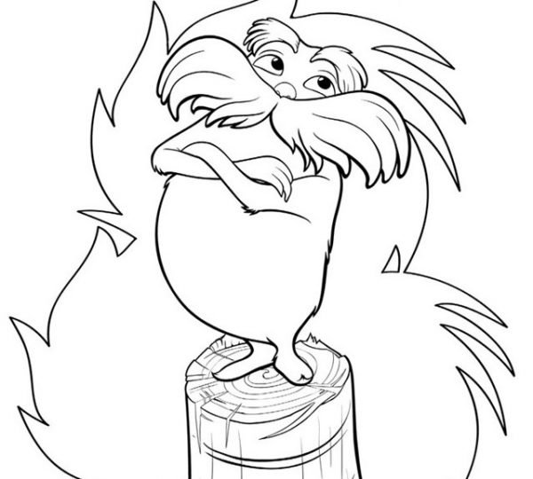 15 Best The Lorax Coloring Pages For Kids - Visual Arts Ideas