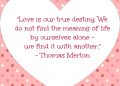 Valentine Quotes - Love Is True Destiny