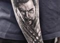 Wolverine Tattoo Claws on Sleeve