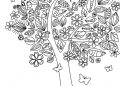 Advance Tree Coloring Page Images