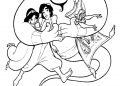 Aladdin Coloring Pages Pictures For Children