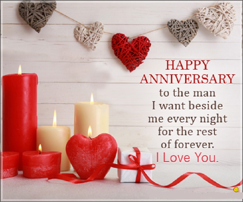 Anniversary Quotes for Him Image.