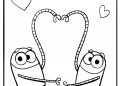 Ask The Storybots Coloring Pages of Valentine Day
