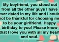 Birthday Wishes For Boyfriend Message Pictures