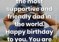 Birthday Wishes For Dad Message Image
