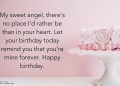 Birthday Wishes For Girlfriend as Sweet Angel