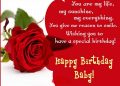 Birthday Wishes For Girlfriend with Red Rose Images