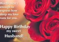Birthday Wishes For Husband of My Sweet Husband