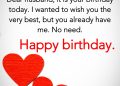Birthday Wishes For Husband with Love Image